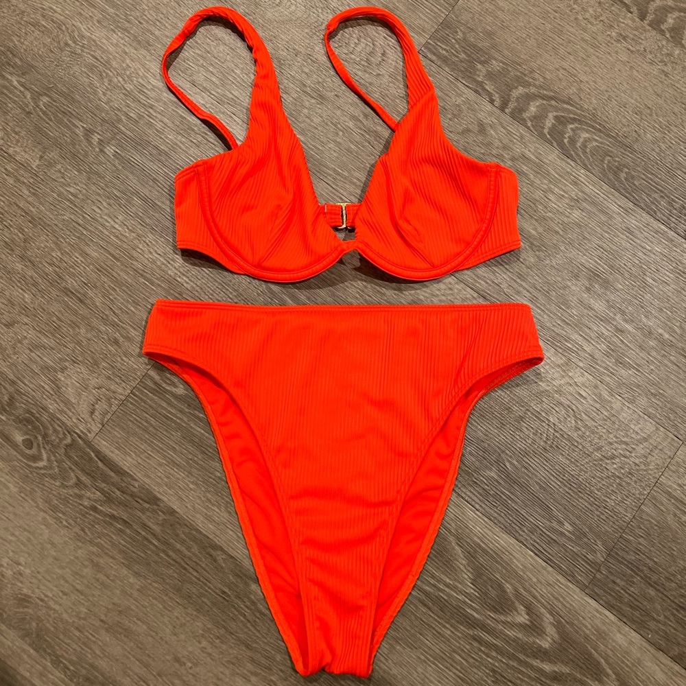 Like-New Orange Bikini Set